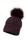 Дитяча шапка Jamiks JANET колір фіолетовий Дитяча шапка Jamiks JANET колір фіолетовий