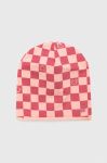Дитяча шапка United Colors of Benetton колір рожевий з тонкого трикотажу (3394025)