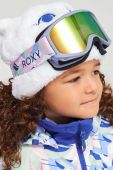 Дитяча шапка Roxy MINI SNOWMOON HDWR колір білий