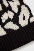 Дитяча шапка United Colors of Benetton колір чорний з тонкого трикотажу (3590926)