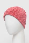 Дитяча шапка United Colors of Benetton колір рожевий з тонкого трикотажу (3597579)
