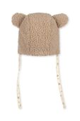 Шапка для немовлят Konges Sl?jd колір бежевий