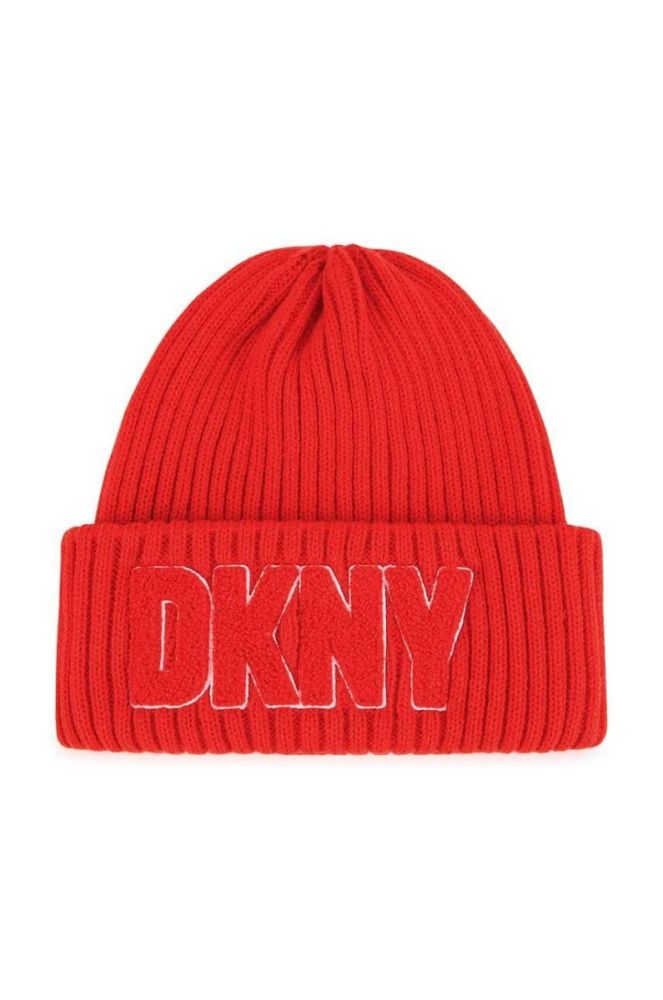 Дитяча шапка Dkny колір червоний фото 2