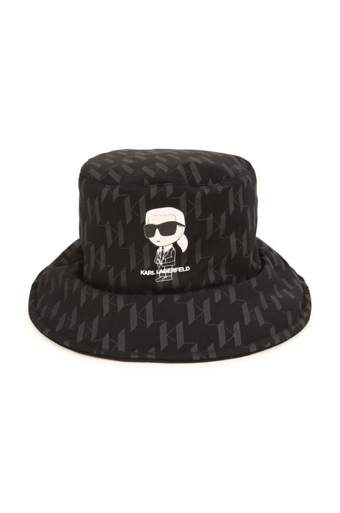 Дитячий капелюх Karl Lagerfeld колір чорний