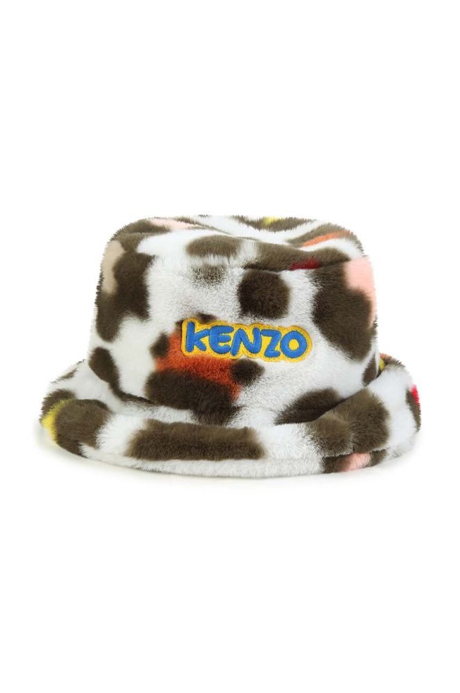 Дитячий капелюх Kenzo Kids колір бежевий