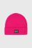 Дитяча шапка EA7 Emporio Armani колір рожевий з товстого трикотажу