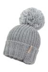 Дитяча шапка Jamiks HANA колір сірий Дитяча шапка Jamiks HANA колір сірий