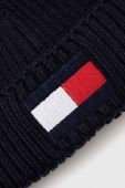 Дитяча шапка Tommy Hilfiger колір синій Дитяча шапка Tommy Hilfiger колір синій