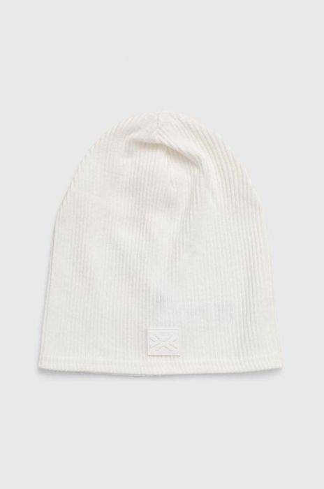 Дитяча шапка United Colors of Benetton колір білий з тонкого трикотажу (3461971)