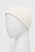 Дитяча шапка United Colors of Benetton колір білий з тонкого трикотажу (3597589)