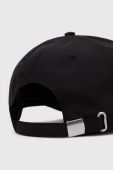 Кепка Guess колір чорний з аплікацією (3441856)