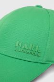 Кепка Karl Lagerfeld колір зелений з аплікацією (3359979)