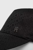 Кепка Tommy Hilfiger колір чорний однотонна