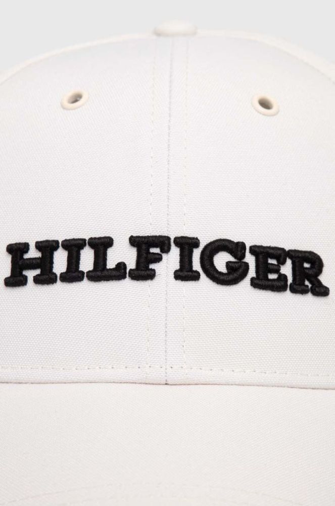 Кепка Tommy Hilfiger колір білий з аплікацією (3299190) фото 2