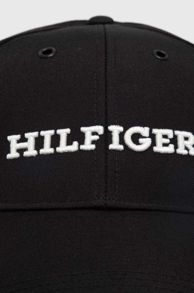 Кепка Tommy Hilfiger колір чорний з аплікацією (3299186) фото 2