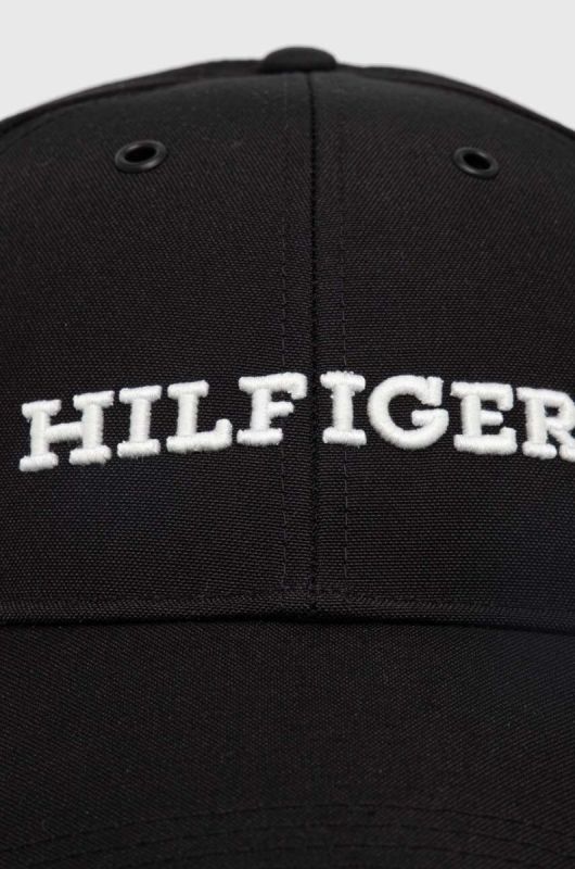 Кепка Tommy Hilfiger колір чорний з аплікацією (3299186) фото 2