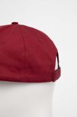 Бавовняна бейсболка Tommy Hilfiger колір бордовий однотонна (3259884)