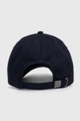 Бавовняна бейсболка Tommy Hilfiger колір синій з принтом