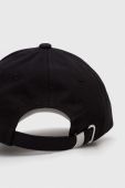 Бавовняна бейсболка Boss Green BOSS GREEN колір чорний однотонна