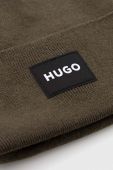 Шапка HUGO колір зелений (3376517)