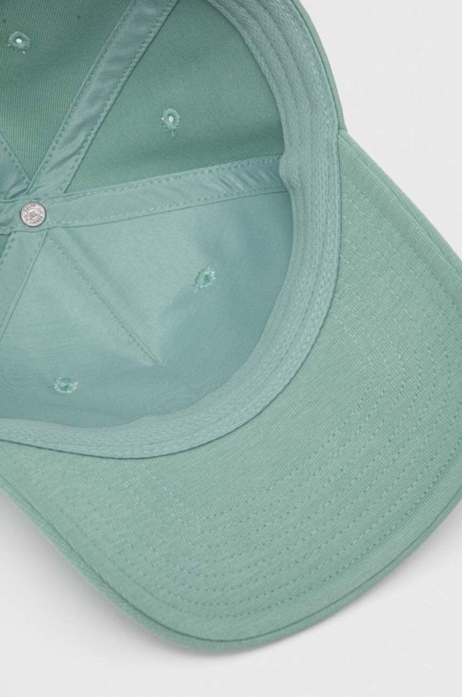 Кепка Polo Ralph Lauren колір зелений однотонна фото 4