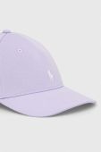 Кепка Polo Ralph Lauren колір фіолетовий однотонна