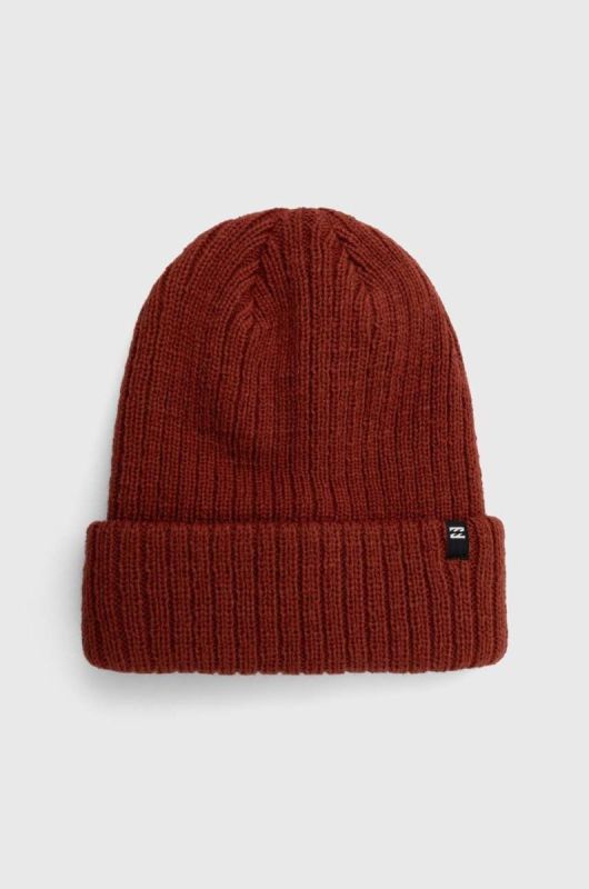 Шапка Billabong колір червоний