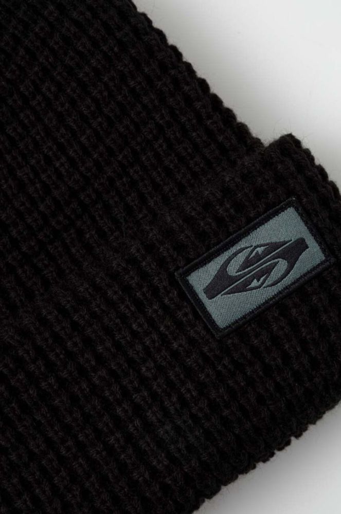 Шапка Quiksilver колір чорний фото 2
