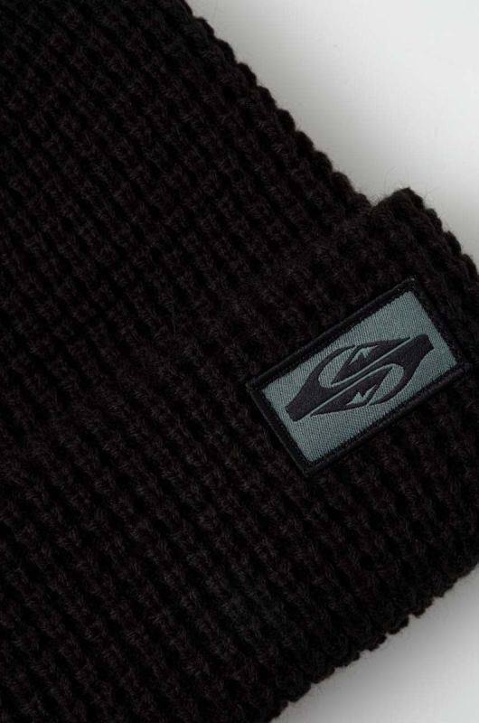 Шапка Quiksilver колір чорний фото 2