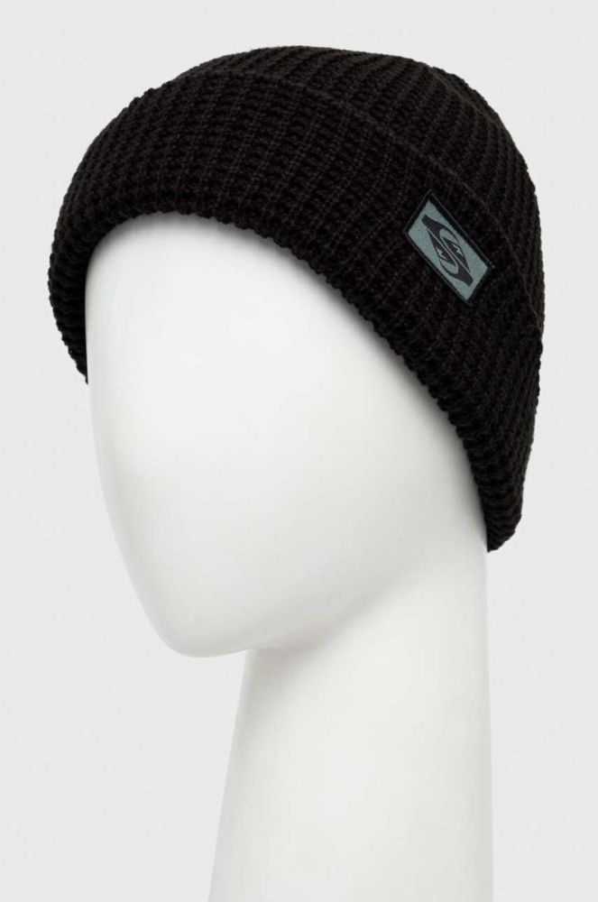 Шапка Quiksilver колір чорний фото 3
