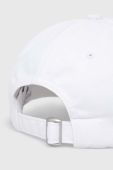 Бавовняна бейсболка Vertere Berlin колір білий з аплікацією