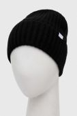 Шапка з домішкою вовни Les Deux колір чорний