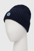 Шапка з домішкою вовни North Sails колір синій (3450237)