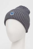 Шапка з домішкою вовни North Sails колір сірий