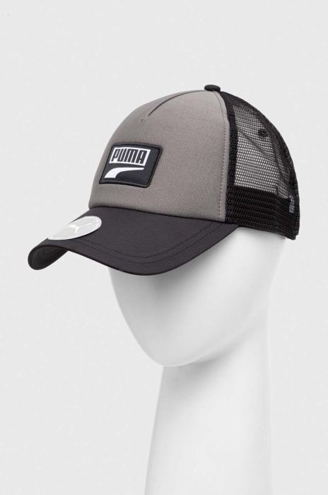 Кепка Puma колір сірий візерунок