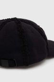 Кепка UGG колір чорний з аплікацією (3590929)
