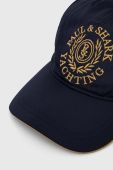 Кепка Paul&Shark колір синій з аплікацією (3678596)