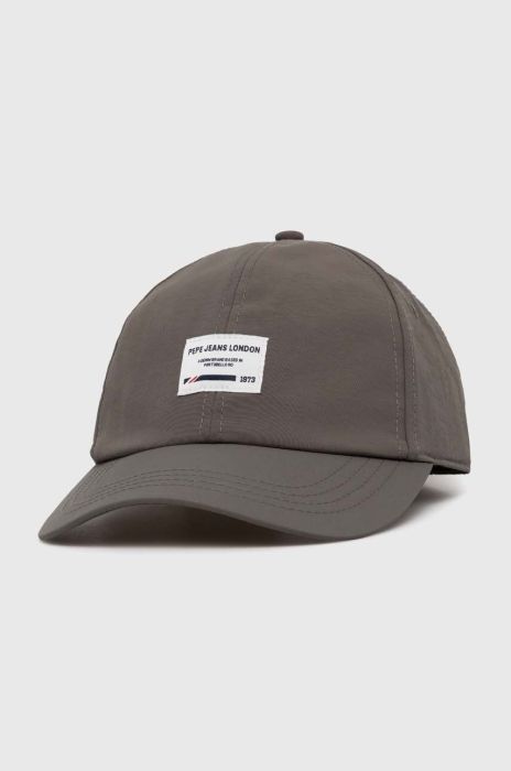 Кепка Pepe Jeans Gael колір зелений з аплікацією