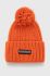 Шапка з домішкою вовни Napapijri колір помаранчевий з товстого трикотажу (3553813)
