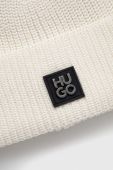 Шапка HUGO колір білий