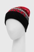 Шапка HUGO з товстого трикотажу колір барвистий