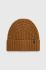 Шапка з домішкою вовни AllSaints колір коричневий з товстого трикотажу (3686304)