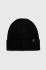 Шапка з домішкою вовни AllSaints колір чорний з товстого трикотажу (3686305)