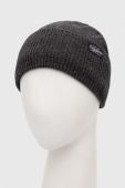 Вовняна шапка Polo Ralph Lauren колір сірий з тонкого трикотажу вовна (3550306)