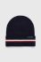 Шапка з домішкою вовни Tommy Hilfiger колір синій (3441863)