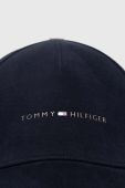Бавовняна бейсболка Tommy Hilfiger колір синій з аплікацією (3466154)