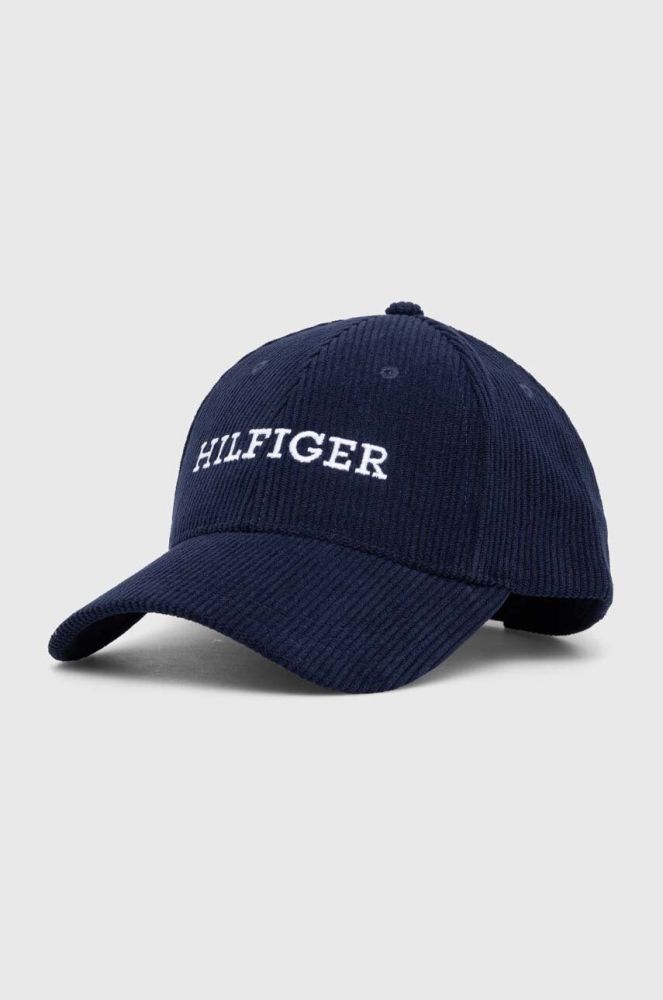 Кепка Tommy Hilfiger колір синій з аплікацією (3466155)