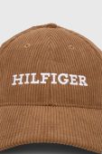 Кепка Tommy Hilfiger колір коричневий з аплікацією