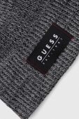 Шапка з домішкою вовни Guess колір чорний (3650570)