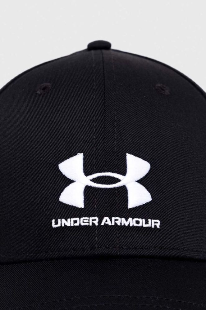 Кепка Under Armour колір чорний з аплікацією (3550311) фото 2